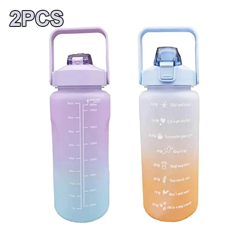 2pcs purple blue / 2.0L