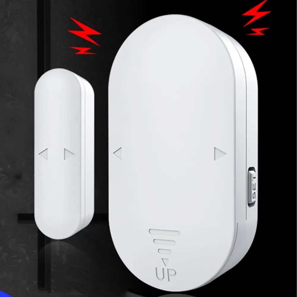 Magnetic Sensor Door Window Alarm Multifunctional Sturdy Door Window Open Sensor 130dB Burglar Alarm for Security Kids Safety