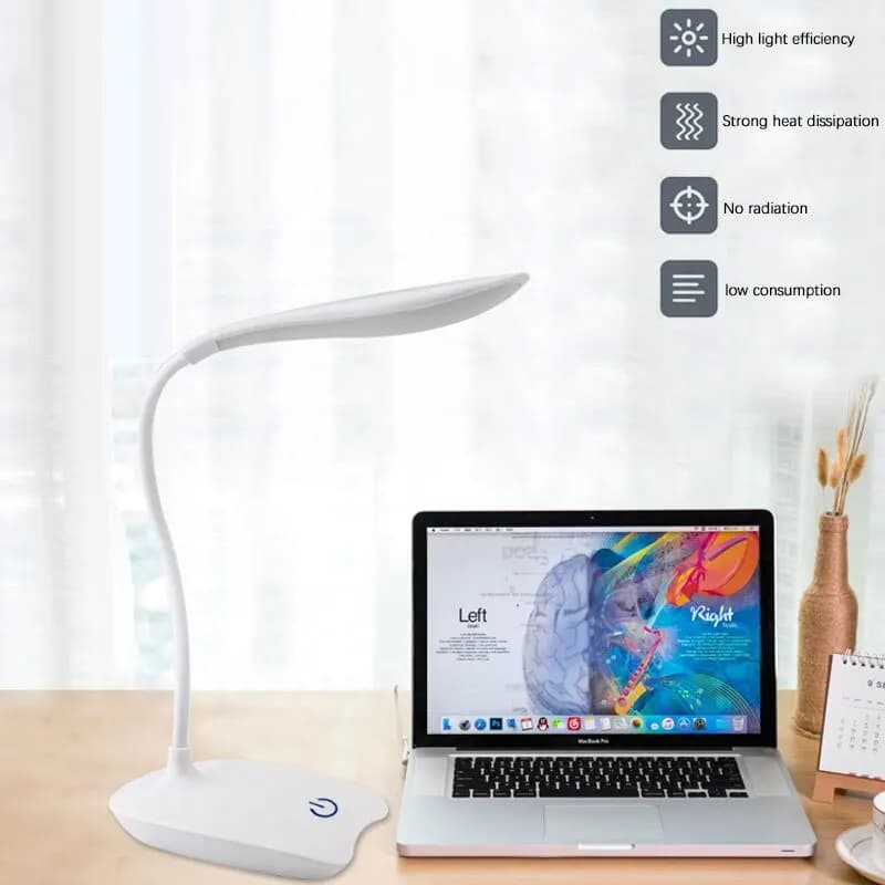 LED USB Rechargeable Desk Lamp Eye Protection