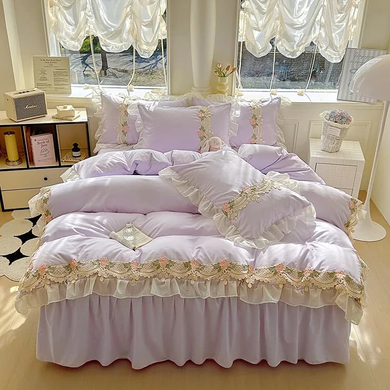 Purple / Bed 150cm - 4PCS