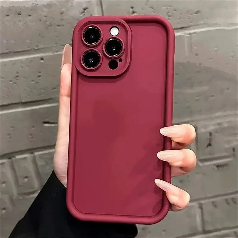 Candy Color Shockproof Silicone iPhone Case