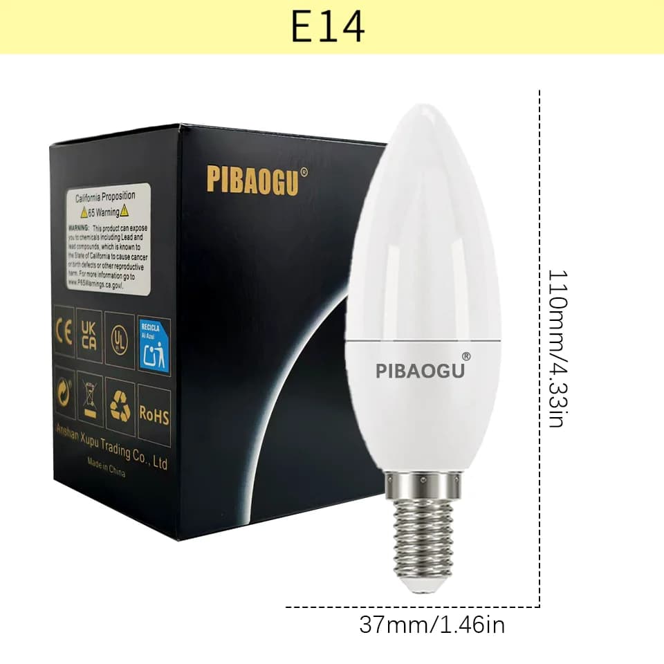 JP E14 / 3W / Warm White