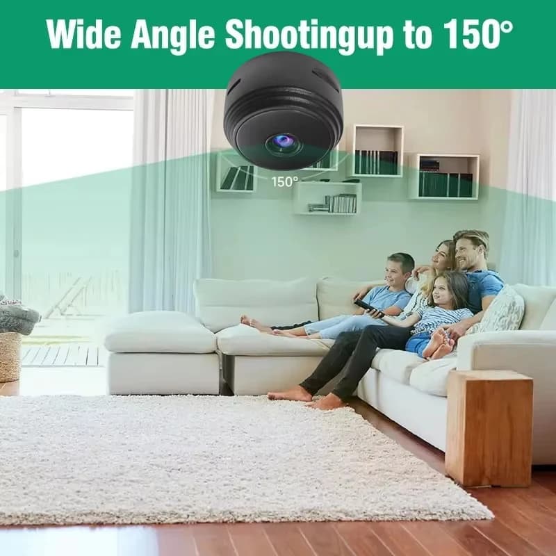 Mini WiFi Remote Camera Wireless Infrared Monitoring Camera Video Camcorder Night Vision Home Protection Security Surveillance