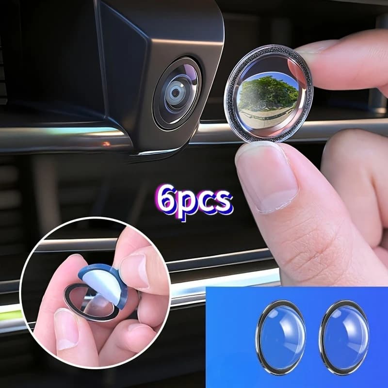6pcs Accessories for Car Cameras, It Can Protect Your Car's Camera from Damage Caused by Rain, Snow, and Gravel, Front and Rear