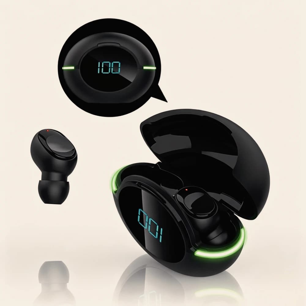 Wireless Bluetooth 5.3 Waterproof Sports Earbuds
