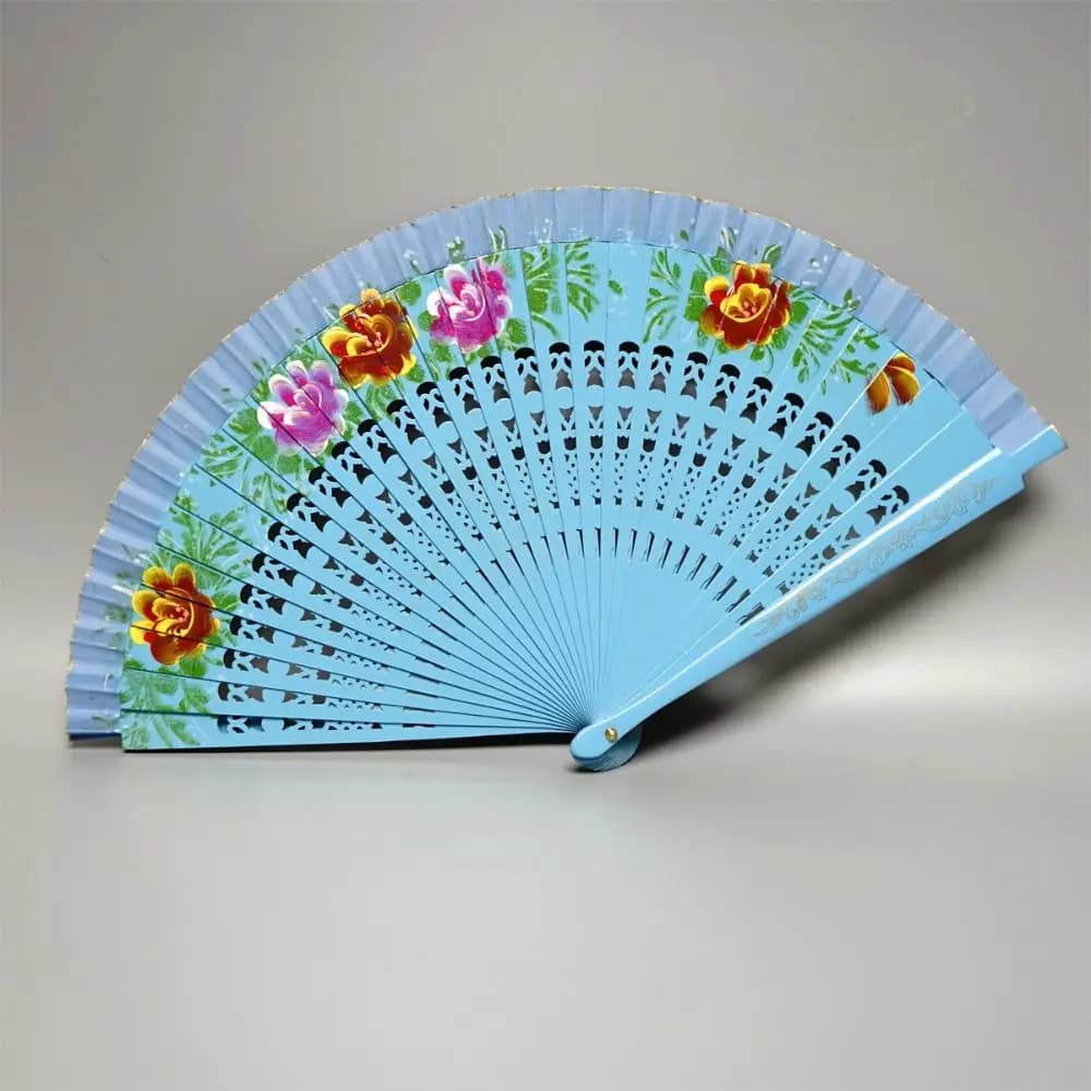 Wooden Hollow Out Wedding Favors Classical Dance Fan Decoration Crafts Party Supplies Folding Fan
