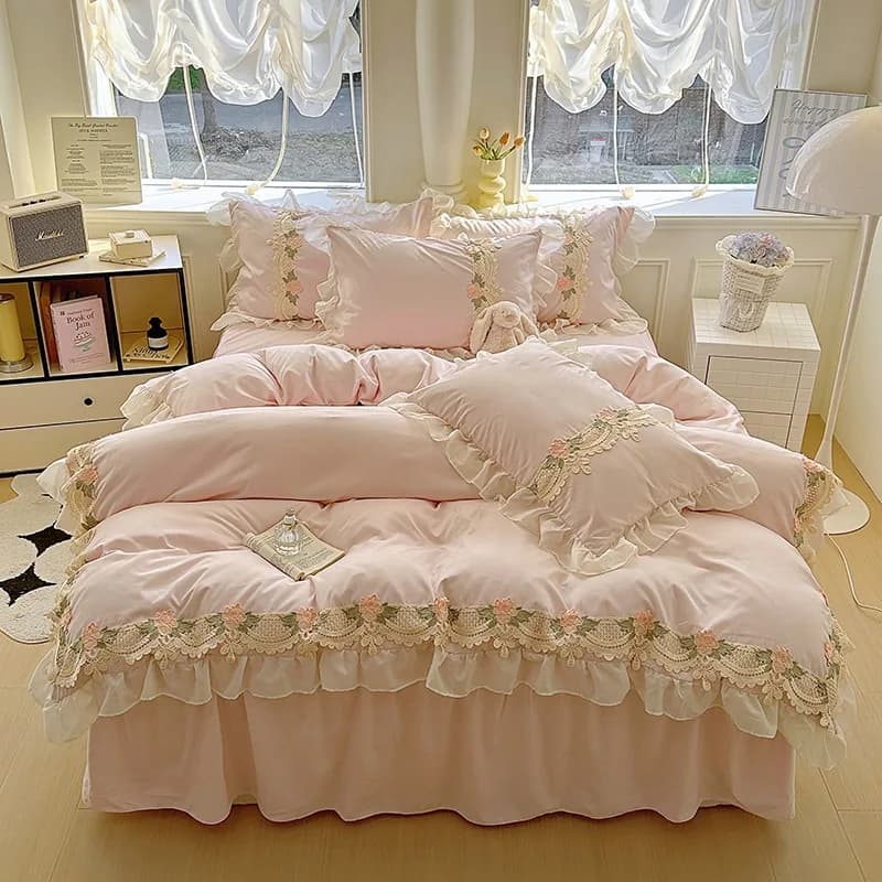 Pink / Bed 150cm - 4PCS