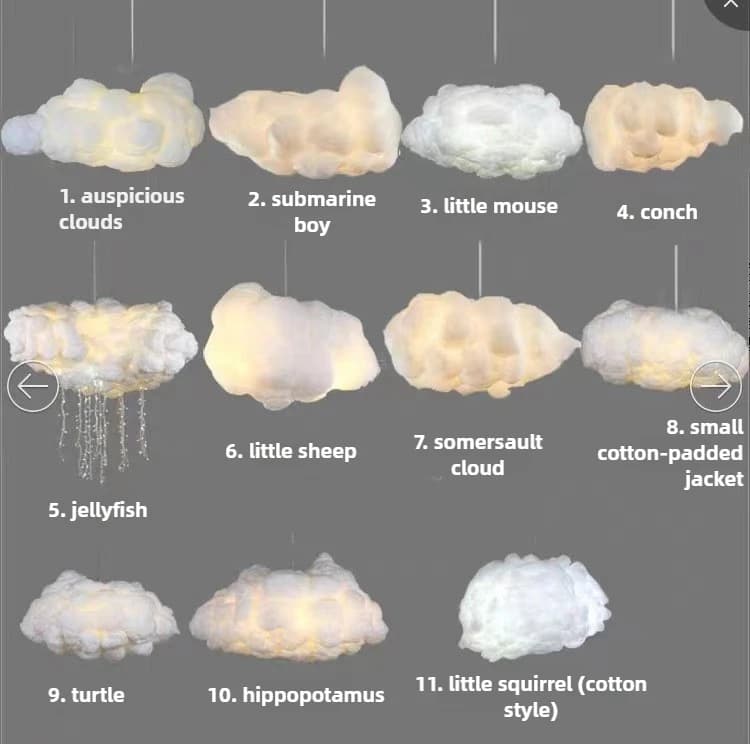 11 styles to choose- / little sheep / Free light source / warm light 3000K / 70 x 35cm