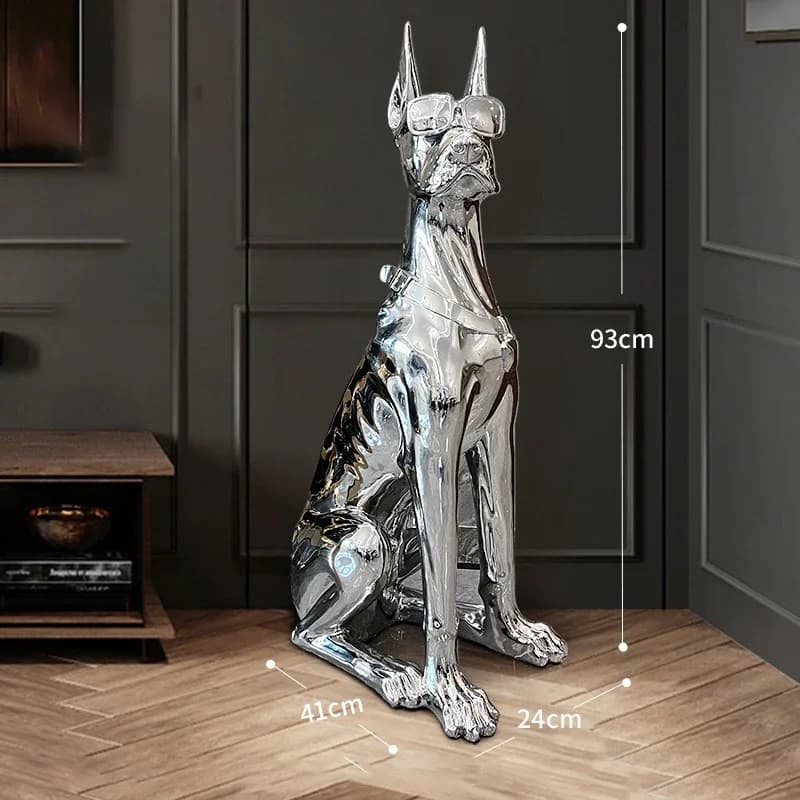 Silver dog 93CM