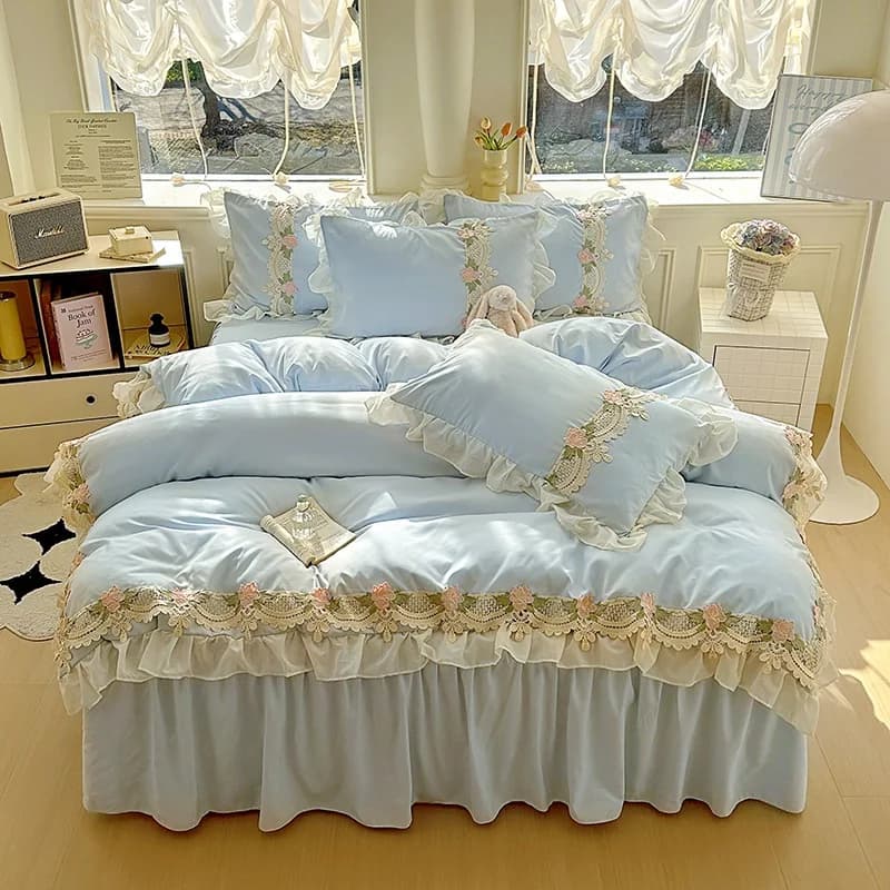 Blue / Bed 180cm - 4PCS