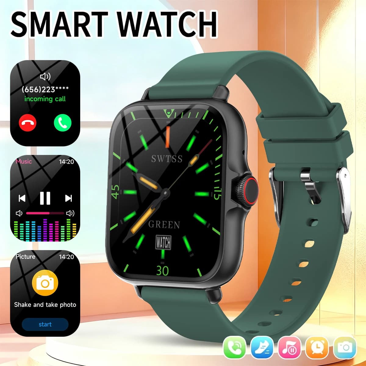 GREEN