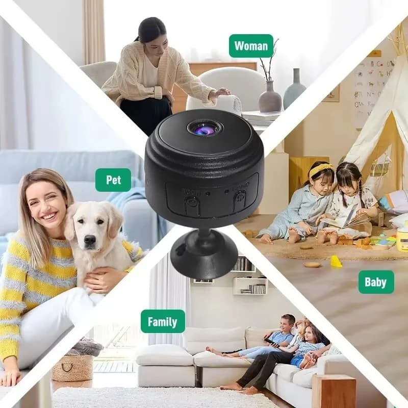 Mini WiFi Remote Camera Wireless Infrared Monitoring Camera Video Camcorder Night Vision Home Protection Security Surveillance