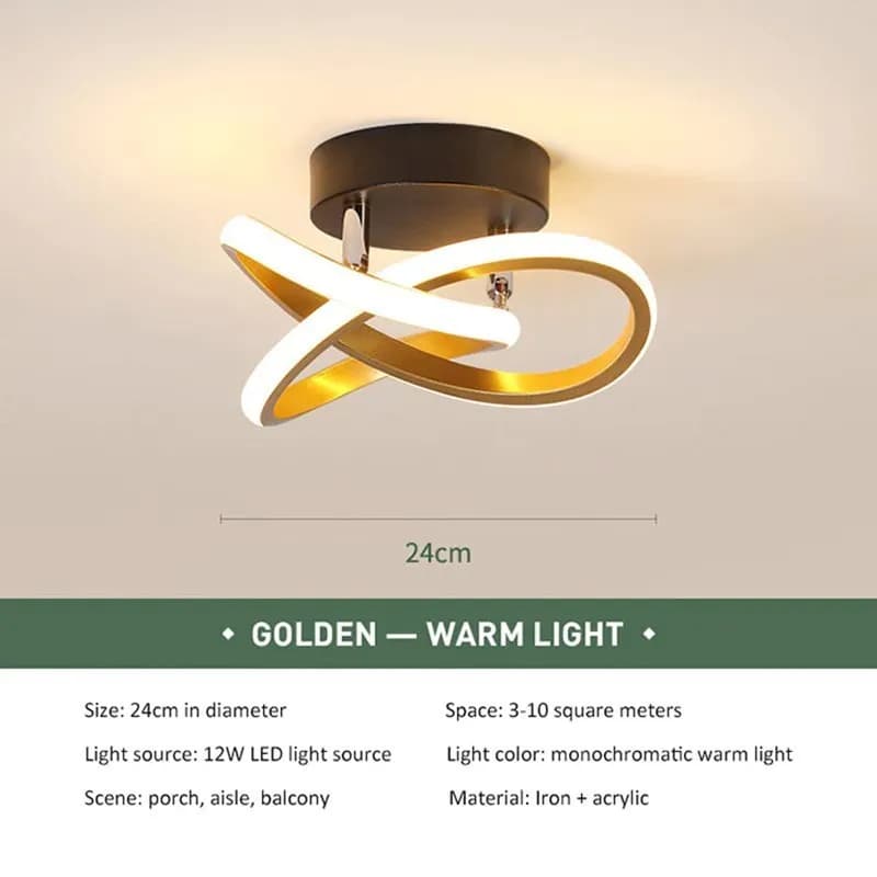 Gold / Tricolor light