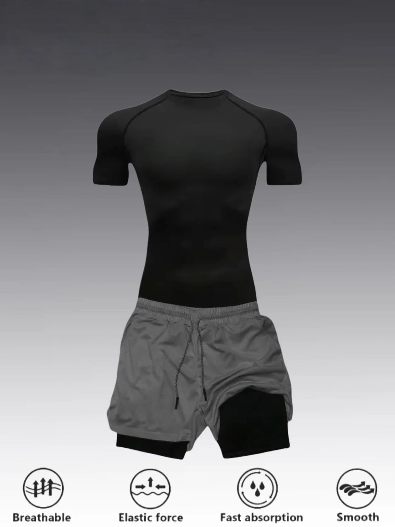 GRAY / XXXL