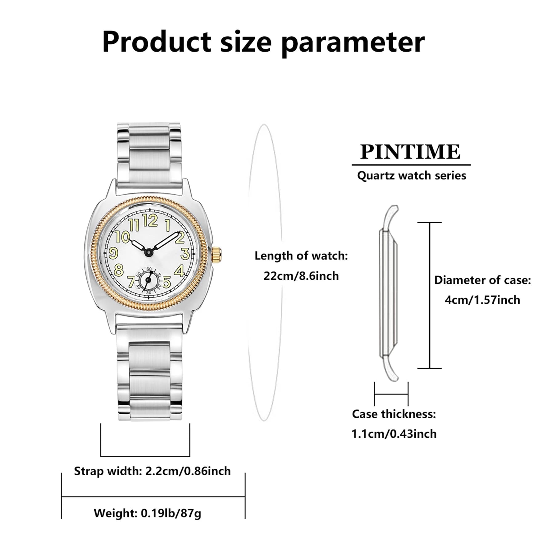 Women's Stainless Steel Quartz Watch
