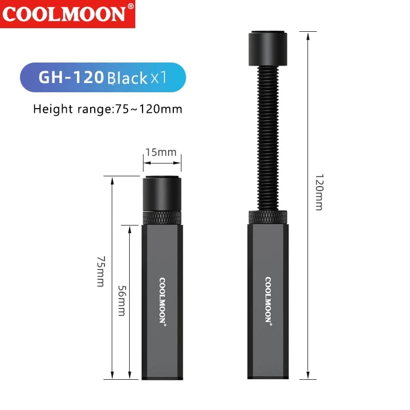 Black 80 to 120mm / China Mainland