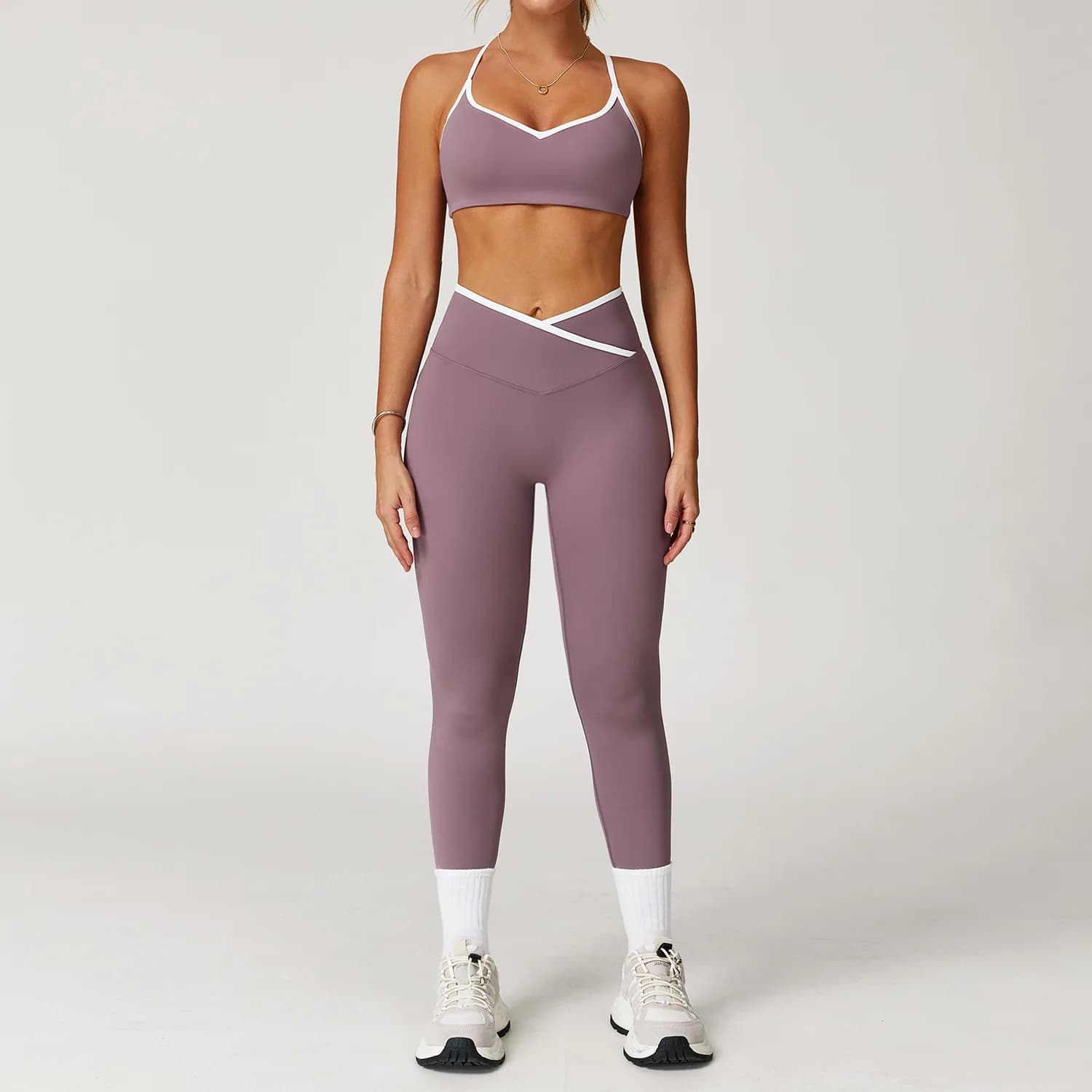 Yuzi Purple Set 3 / XL / China Mainland