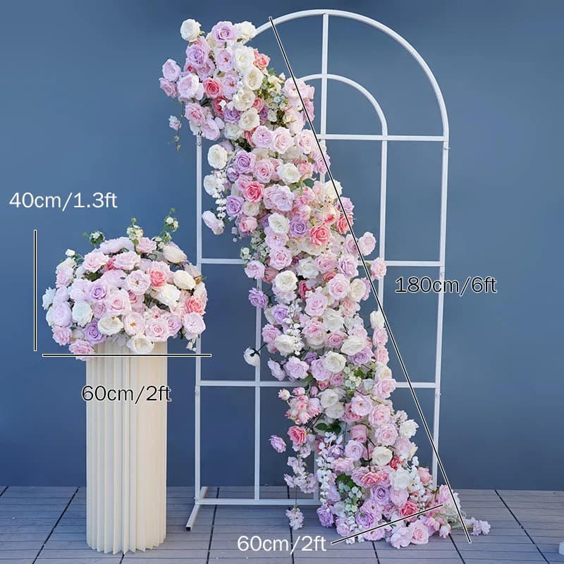 2pcs flowers