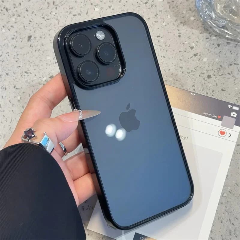 Black / For iPhone 16E / China Mainland / Pc + tpu