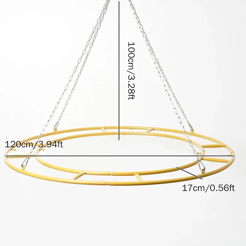 Hoop add Iron chains