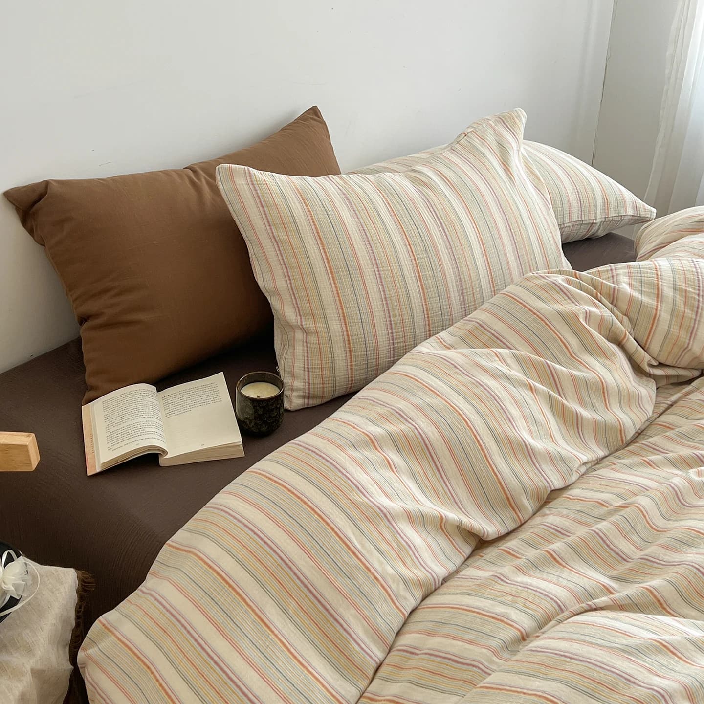 8 / Twin 1.2m bed 4pcs / Fitted Bed Sheet