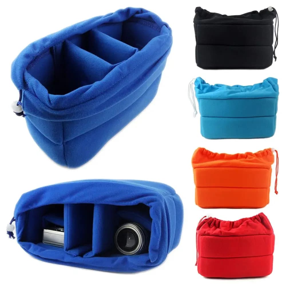 Camera Accessories for Photography Protective Camera Lens Cas Partition Padded Bag Camera Insert Bag