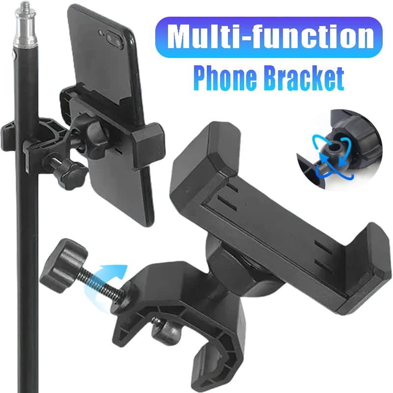 Tripod Phone Bracket Universal Clip Holder