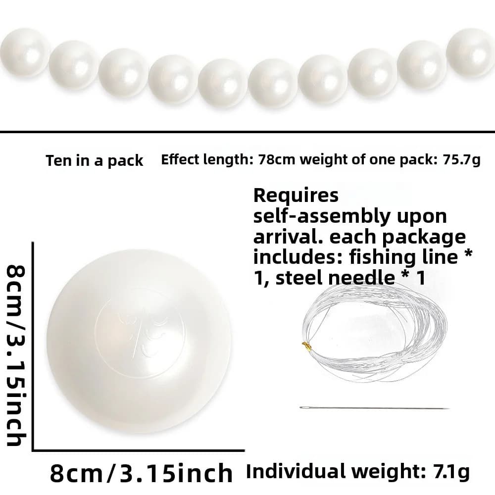 8cm 10pcs