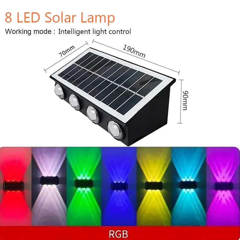 8LED RGB Light
