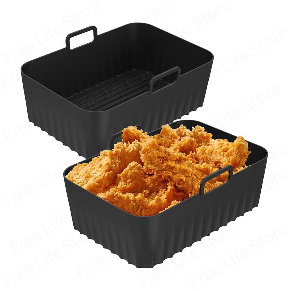 2Pcs Silicone Basket