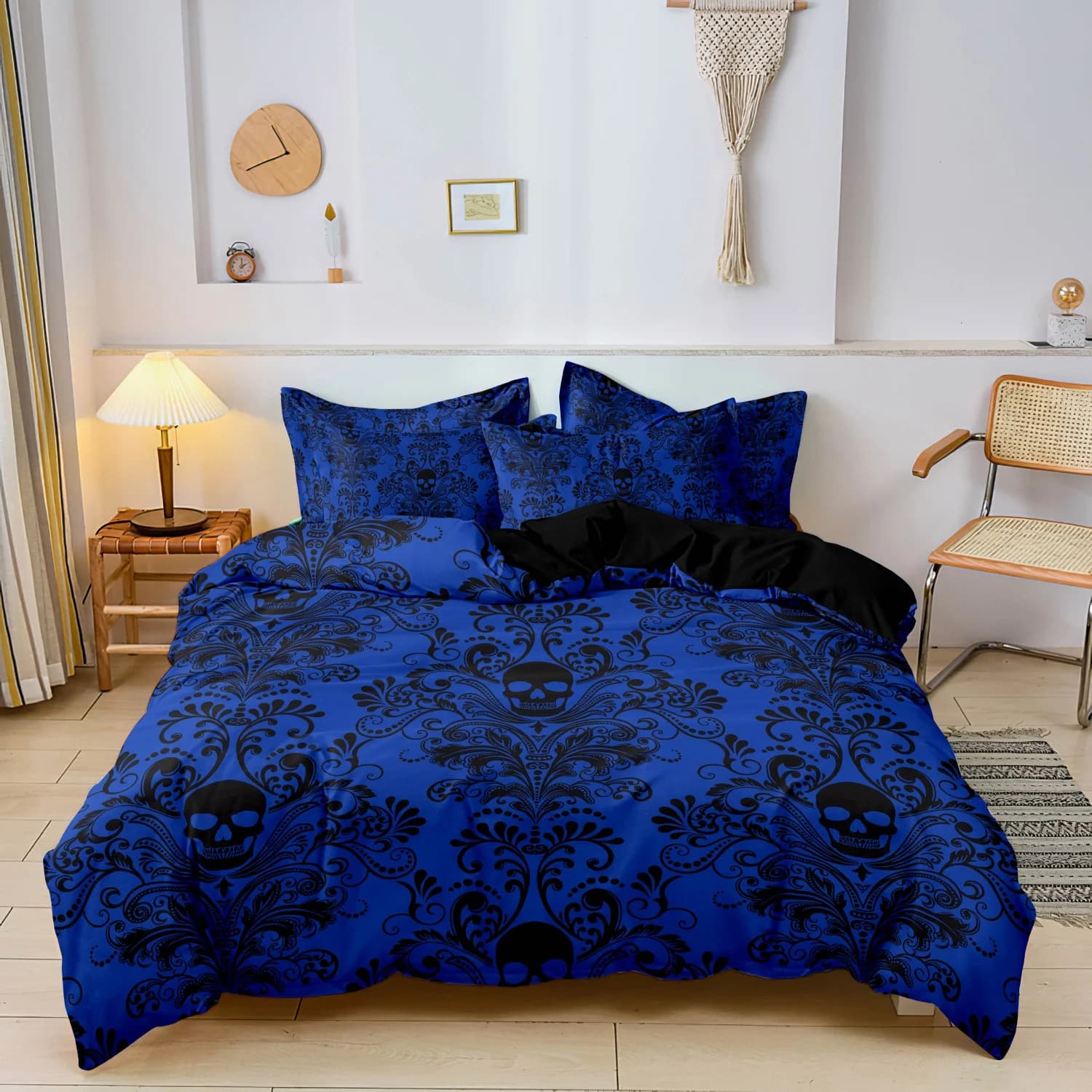 Blue / EU Double-200x200cm / set