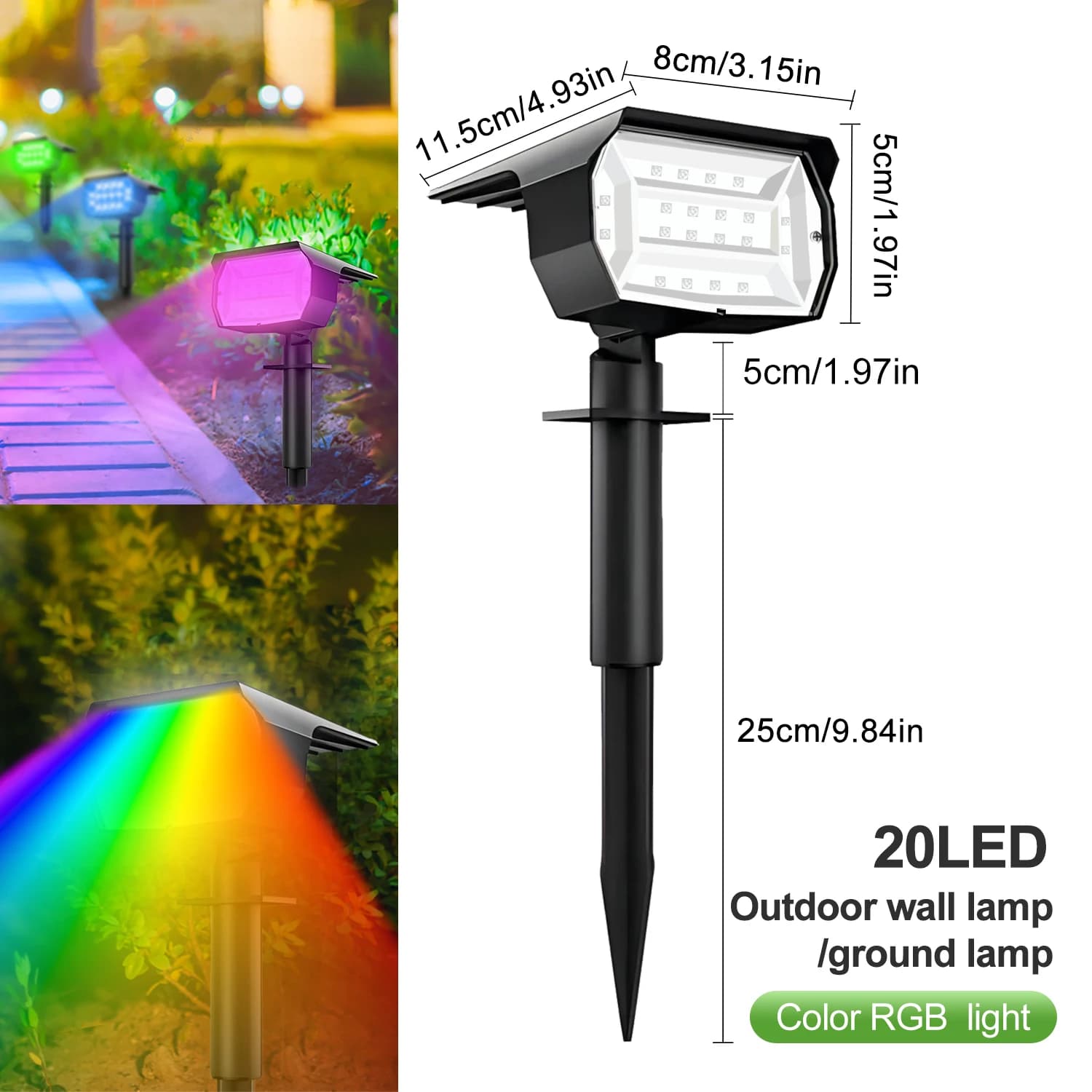 20LED RGB / 1PC