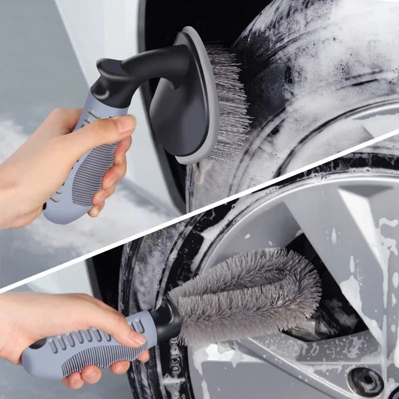 Car Cleaning Set with Detailing Brush Towel Glove - Auto Dashboard & Air Outlet Cleaning Tools Kit for Car Wash Accessories