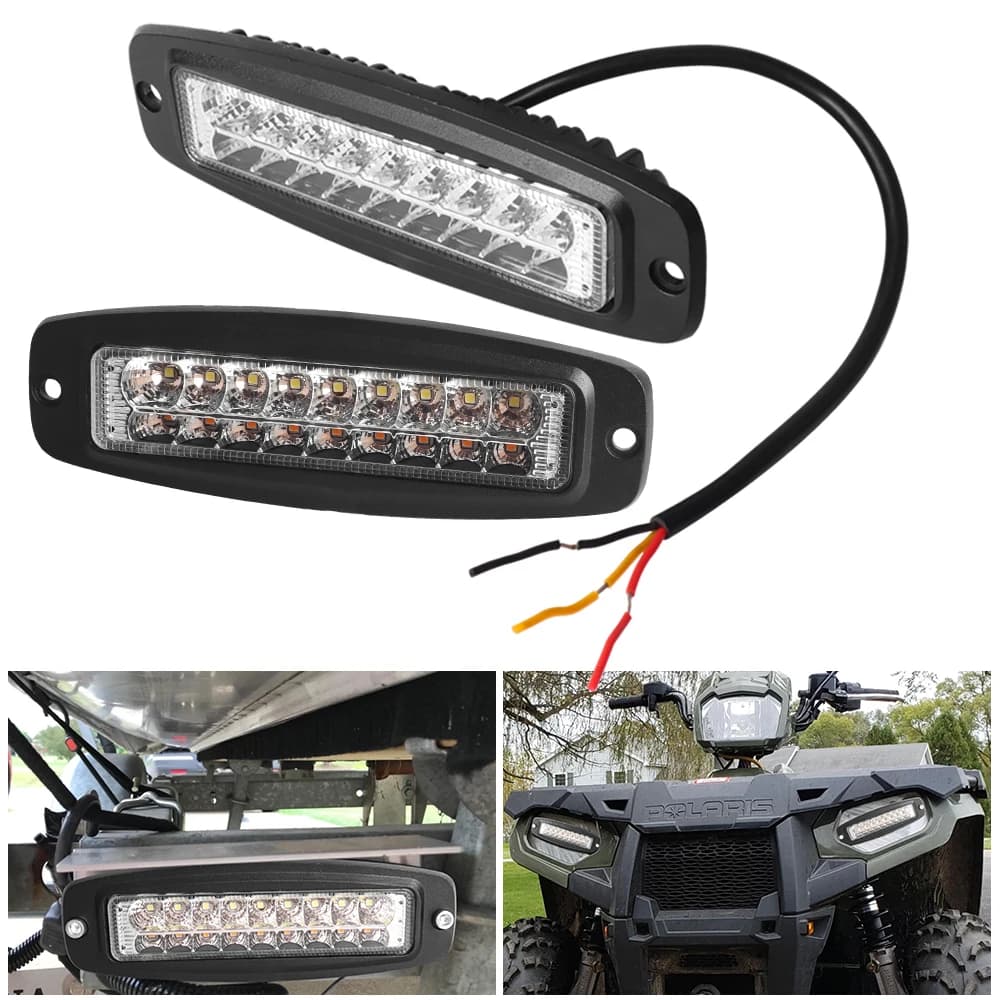 Car Led Light Driving Working Lights Bar Led Flush Mount Pods Bulb Lamp for Universal Auto Coche Truck Offroad 24V 12V
