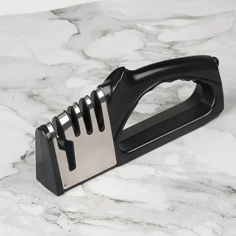 Kitchen Knife Sharpener With Non-Slip Base