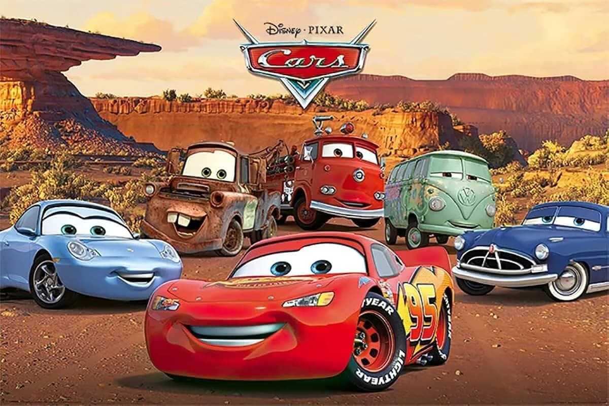 Photography Backdrop Cartoons Cars Banner For Kids Birthday Party Decoration Photo Background Baby Shower Room Decor Poster