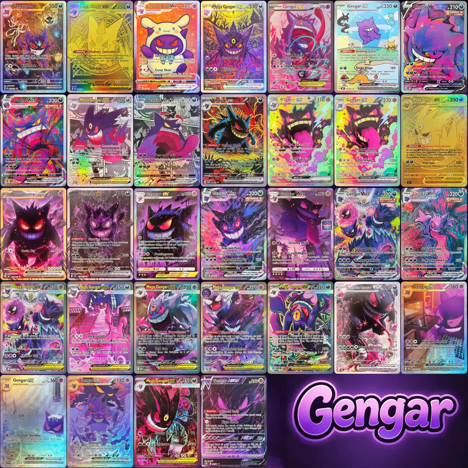 Gengar--32PCS