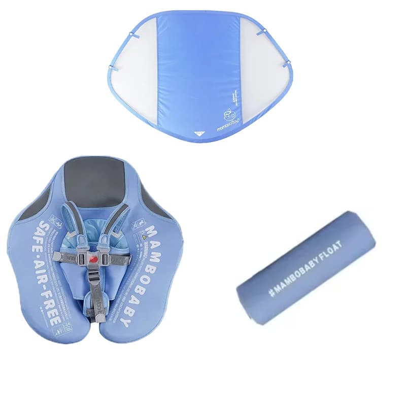 Blue with foot pads