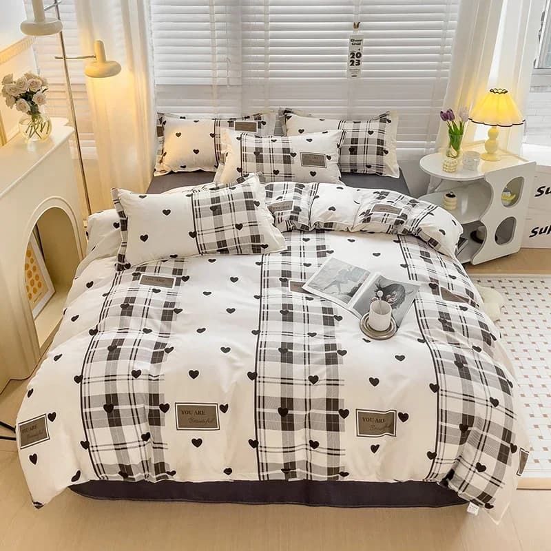 boge / Single 4pcs / Flat Bed Sheet