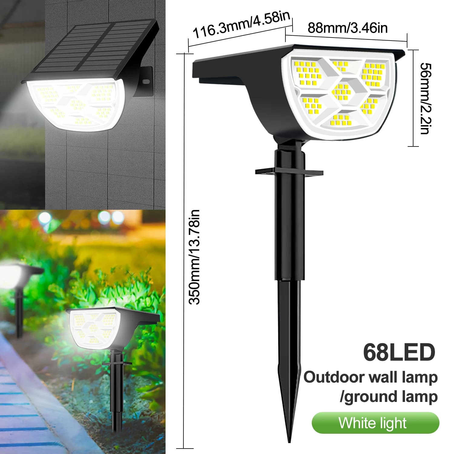 68LED White Light / 1PC