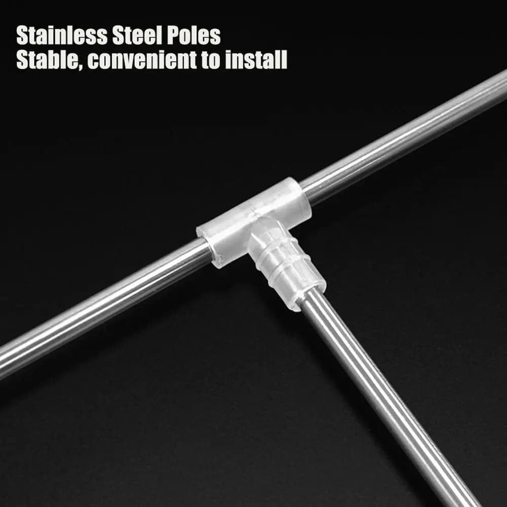 Photography Photo Backdrop Stands Adjustable T-Shape Background Frame Support System Stands With Clamps for Video Studio