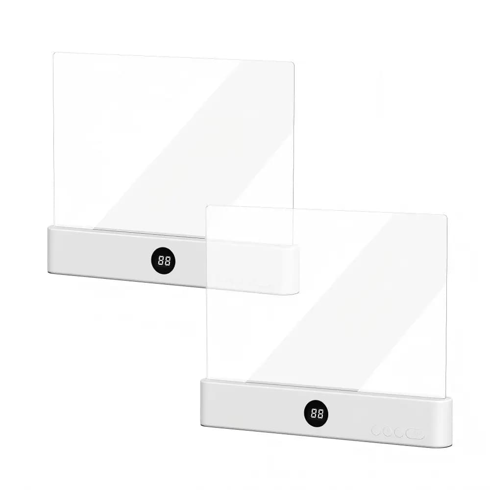 White 2pcs