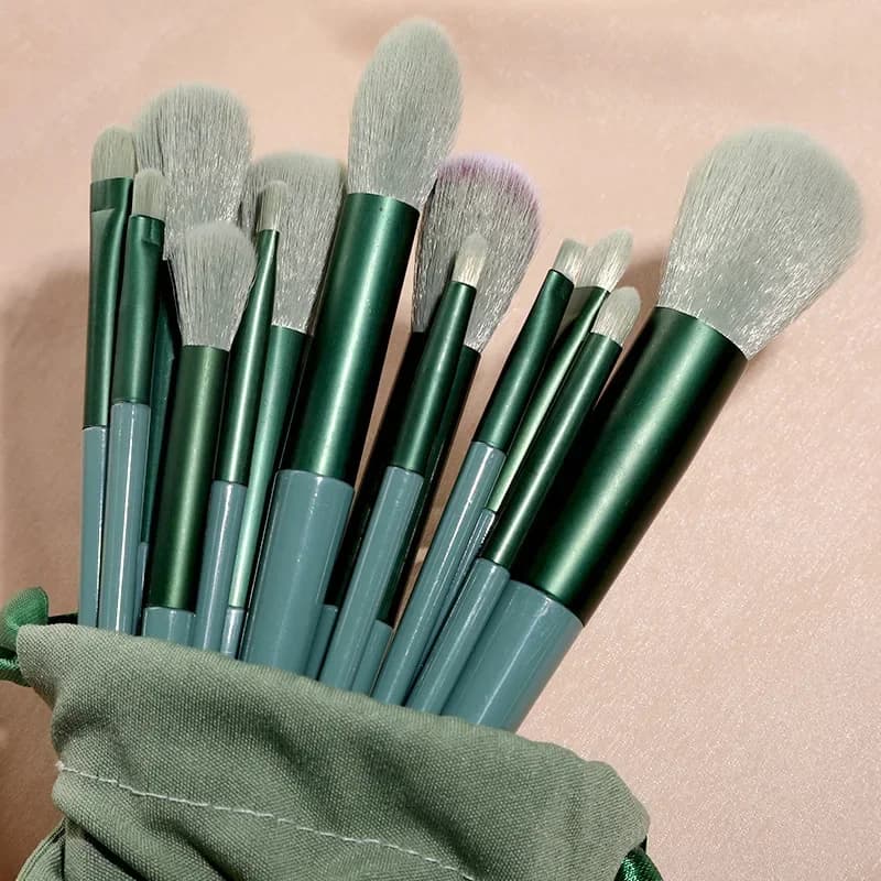 13pcs green bag