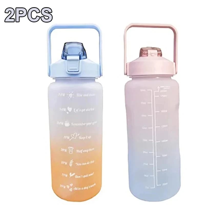 2PCS blue pink / 2.0L