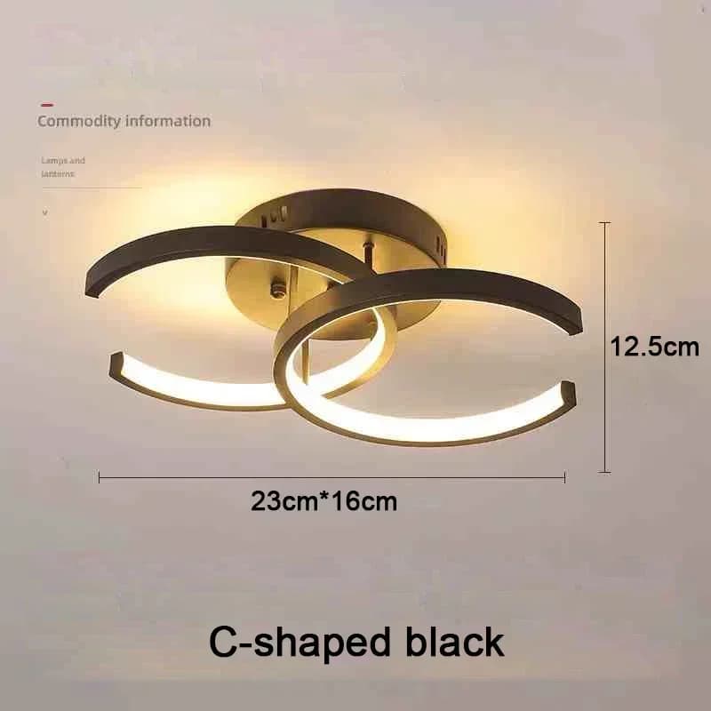 C-black-25W / 3-color light / AC 90-260V