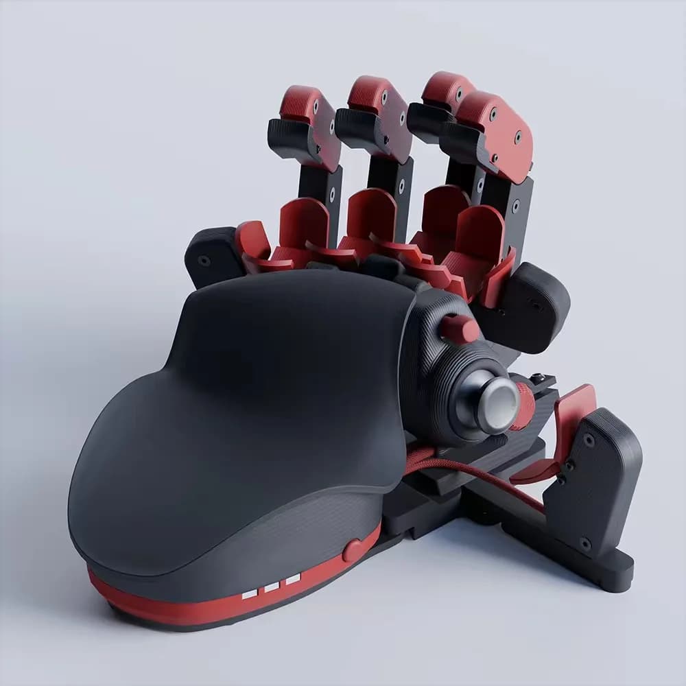 black red