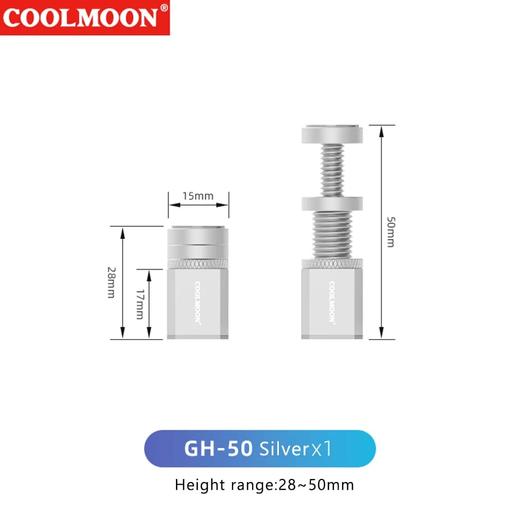 Silver 28 to 50mm / China Mainland