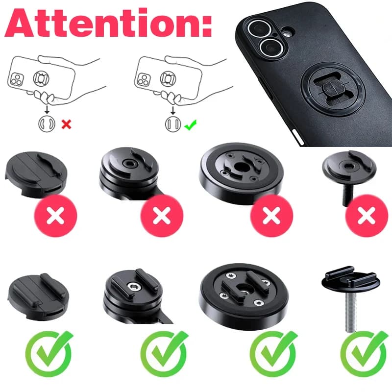 iPhone Phone Holder Motorcycle Mount Shockproof Case