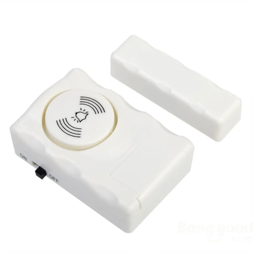 Door Window Alarm 120dB Loud Magnetic Sensor Home Office Security Easy Install Anti Theft Alert Drawers Cabinets
