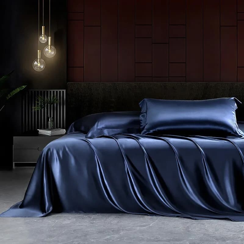 Navy Blue / Full 4pcs(Flat)